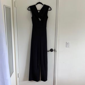 Lulus Thinking Out Loud Backless Jumpsuit